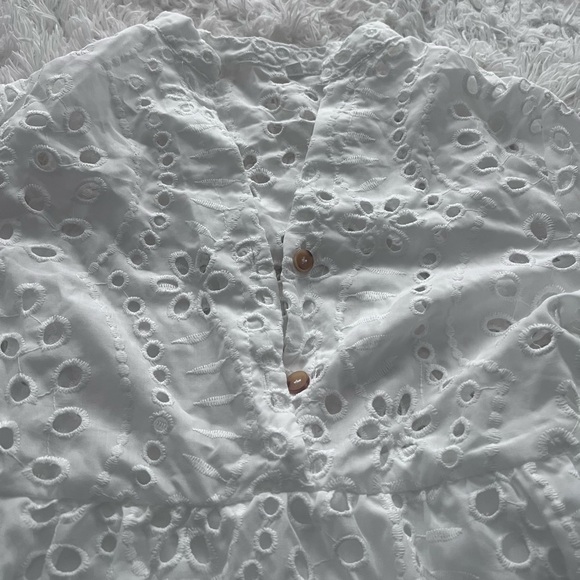 White Eyelet Dress EUC Shein - Picture 7 of 8